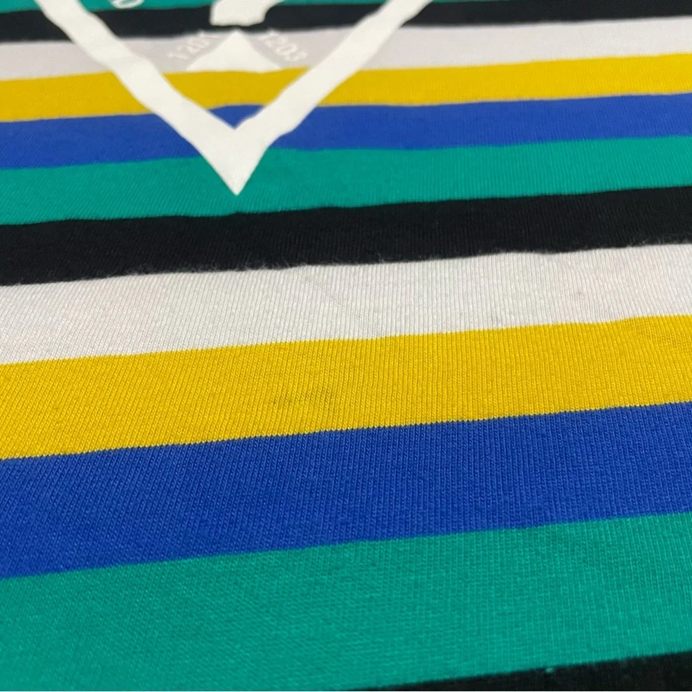 Men’s Guess Vintage Style Striped Tee Size L - Picture 3 of 6